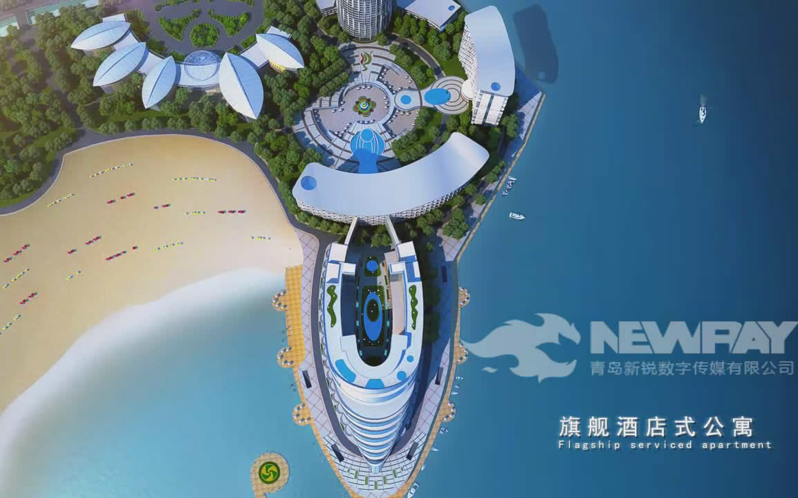 龙口19克拉三维全景(视频)